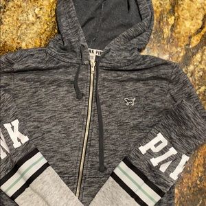 Victoria’s Secret pink sweatshirt hoodie jacket xs